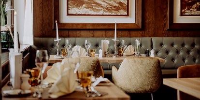 Luxusurlaub - Bettgrößen: King Size Bett - Kaprun - Restaurant "Herd & Seele" - CESTA GRAND  Aktivhotel & Spa