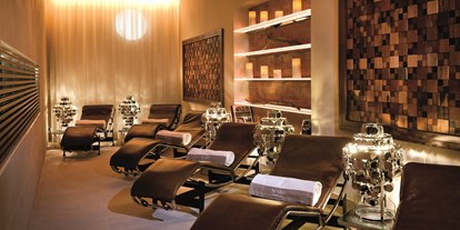 Luxusurlaub - WLAN - Wien - Der Grand Spa bietet auf rund 200m2 alles um Ihren Aufenthalt in Wien zu vervollständigen: Sauna,Dampfbad, einen separaten Damenbereich mit Sauna, Ruhezone, einen Cardiobereich mit den neuesten Geräten und eines der umfangreichsten Kosmetik- und Massage-Angebote Wiens. - Grand Hotel Wien