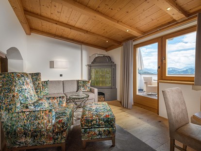 Luxusurlaub - Saunalandschaft: finnische Sauna - Anif - Alpines Lifestyle Hotel Tannenhof