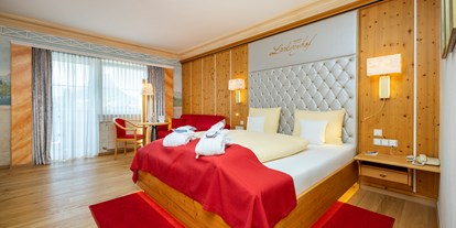 Luxusurlaub - Bettgrößen: King Size Bett - Bad Gastein - Schlosszimmer - Schlosshotel Lacknerhof****S Flachau