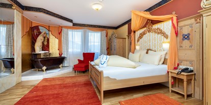 Luxusurlaub - Bettgrößen: Doppelbett - Pongau - Fürstensuite - Schlafzimmer - Schlosshotel Lacknerhof****S Flachau