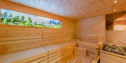 Luxusurlaub - Saunalandschaft: finnische Sauna - Flachau - Hotel Salzburger Hof Zauchensee