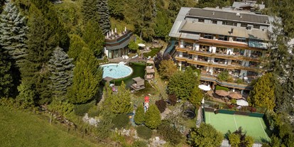 Luxusurlaub - Saunalandschaft: Textilsauna - Salzburg - Gartenhotel Theresia****S - das "Grüne" authentische Hotel
