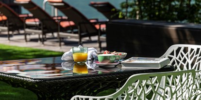 Luxusurlaub - Hotel-Schwerpunkt: Luxus & Kulinarik - Flachau - Breakfast by the lake - Cortisen am See