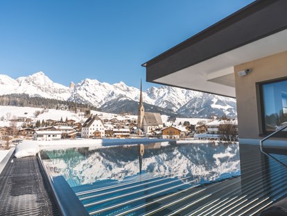 Luxusurlaub - Saunalandschaft: Biosauna - Salzburg - die HOCHKÖNIGIN - Mountain Resort