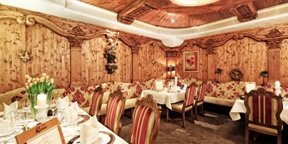 Luxusurlaub - Saunalandschaft: finnische Sauna - Hirschegg (Mittelberg) - Restaurant  - Hotel Sonne