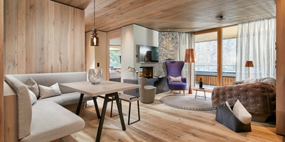 Luxusurlaub - Umgebungsschwerpunkt: Berg - Marling - Spa Suite Deluxe - Naturhotel Waldklause