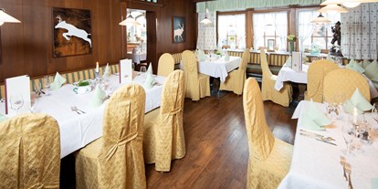 Luxusurlaub - Saunalandschaft: Biosauna - Going am Wilden Kaiser - Restaurant
Jagastube - Hotel „Der Kirchenwirt****s"