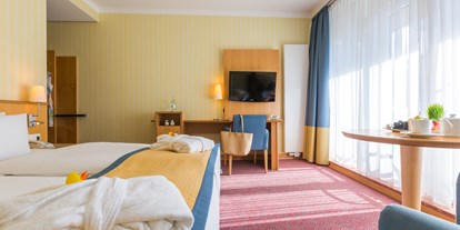 Luxusurlaub - Bettgrößen: Twin Bett - Mecklenburg-Vorpommern - Doppelzimmer - Strand-Hotel Hübner
