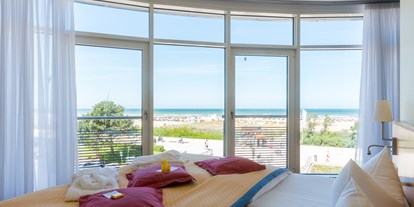 Luxusurlaub - Saunalandschaft: Biosauna - Ostseeküste - Suite - Strand-Hotel Hübner