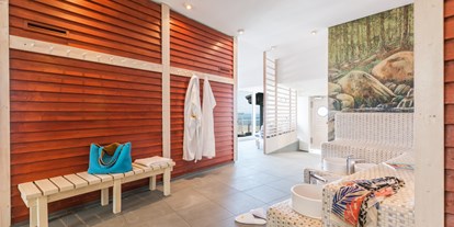 Luxusurlaub - Hotel-Schwerpunkt: Luxus & Wellness - Ostseeküste - Saunabereich - Strand-Hotel Hübner