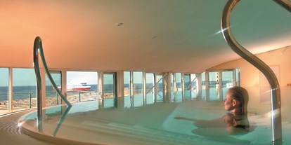 Luxusurlaub - Saunalandschaft: Biosauna - Ostseeküste - Pool - Strand-Hotel Hübner