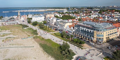 Luxusurlaub - barrierefrei - Ostseeküste - Außenansicht - Strand-Hotel Hübner