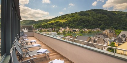 Luxusurlaub - Einrichtungsstil: modern - Rheinland-Pfalz - Panorama-Dachterrasse - Romantik Jugendstilhotel Bellevue