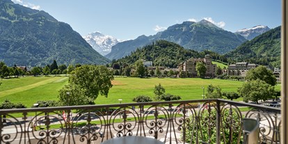 Luxusurlaub - Saunalandschaft: Dampfbad - Schweiz - Victoria-Jungfrau Grand Hotel & SPA
