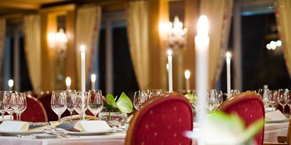 Luxusurlaub - Einrichtungsstil: klassisch - St. Moritz - Grand Restaurant - Tschuggen Grand Hotel