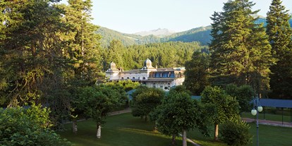 Luxusurlaub - Saunalandschaft: Dampfbad - Schweiz - Waldhaus Flims - Waldhaus Park - Waldhaus Flims Wellness Resort