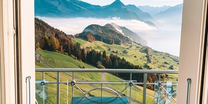 Luxusurlaub - Bettgrößen: Doppelbett - Schweiz - Room View - Hotel Villa Honegg
