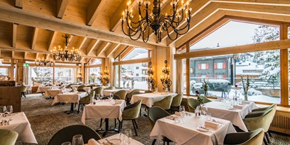 Luxusurlaub - Einrichtungsstil: modern - Saas-Fee - Restaurant Cäsar Ritz - Walliserhof Grand-Hotel & Spa