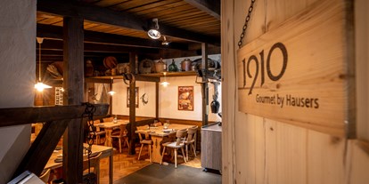 Luxusurlaub - Einrichtungsstil: modern - Grindelwald - Restaurant «1910 · Gourmet by Hausers»
Regionale und nachhaltige Fine Dining Küche - Belvedere Swiss Quality Hotel Grindelwald