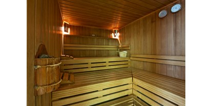 Luxusurlaub - Saunalandschaft: finnische Sauna - Graubünden - Hotel Schweizerhof