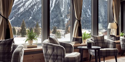 Luxusurlaub - Saunalandschaft: finnische Sauna - Scuol - Precise Tale Seehof Davos