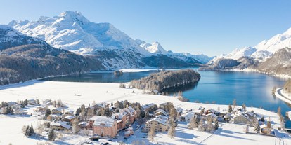 Luxusurlaub - Umgebungsschwerpunkt: am Land - Schweiz - Parkhotel Margna im Winter - Parkhotel Margna