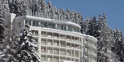 Luxusurlaub - Parkplatz: kostenlos beim Hotel - Arosa - Waldhotel Davos