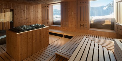Luxusurlaub - Preisniveau: moderat - Thun - Spa Finnische Sauna, Winter - Frutt Mountain Resort