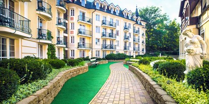Luxusurlaub - Saunalandschaft: geschlechtergetrennte Sauna - Karlovy Vary - Sun Garden - Carlsbad Plaza Medical Spa & Wellness Hotel