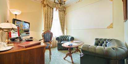 Luxusurlaub - Klassifizierung: 5 Sterne - Praha 5 - General Suite Wohnzimmer - Hotel General