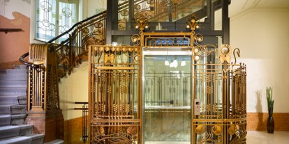 Luxusurlaub - Bettgrößen: King Size Bett - Tschechien - Unique historical glass elevator - K+K Hotel Central