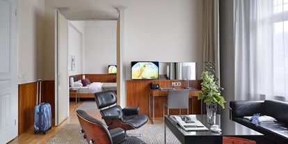 Luxusurlaub - Bar: Hotelbar - Praha 1 - Executive Suite - K+K Hotel Central