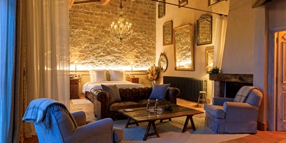 Luxusurlaub - Bar: Poolbar - Korsika  - Hotel de la Ferme Murtoli, Aquedda suite - Hotel de la Ferme - Murtoli
