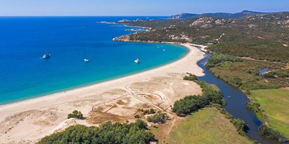 Luxusurlaub - Umgebungsschwerpunkt: Meer - Corse du Sud - Domaine de Murtoli, beach - Hotel de la Ferme - Murtoli