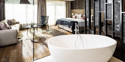 Luxusurlaub - Saunalandschaft: Biosauna - 39012 - Hotel Alpenroyal