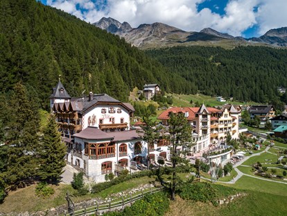 Luxusurlaub - Saunalandschaft: Aromasauna - Trentino-Südtirol - Hotel Post Sulden