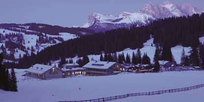 Luxusurlaub - Umgebungsschwerpunkt: Berg - Völlan/Lana - Winter - Tirler - Dolomites Living Hotel
