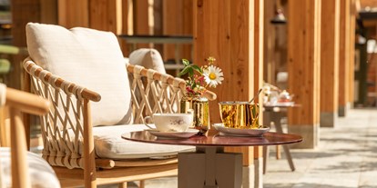 Luxusurlaub - Saunalandschaft: Dampfbad - Kirchberg in Tirol - MalisGarten Green Spa Hotel