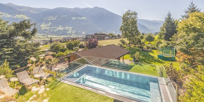 Luxusurlaub - Pools: Schwimmteich - Achenkirch - Solepool - Gardenhotel Crystal