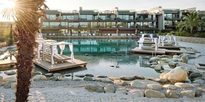 Luxusurlaub - Saunalandschaft: Dampfbad - Italien - Quellenhof Luxury Resort Lazise