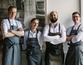 Luxushotel: Küchenchef Lukas Nagl mit seinem Team - Seehotel Das Traunsee****s