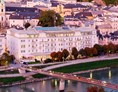 Luxushotel: Hotel Sacher Salzburg, Frontansicht  - Hotel Sacher Salzburg