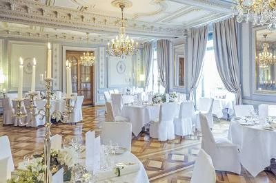 Salon Bleu im Grand Hotel Kronenhof