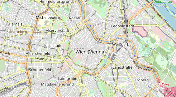 Luxushotel auf Karte