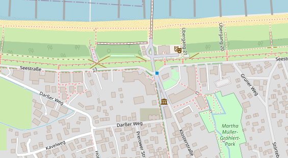 Luxushotel auf Satellitenbild