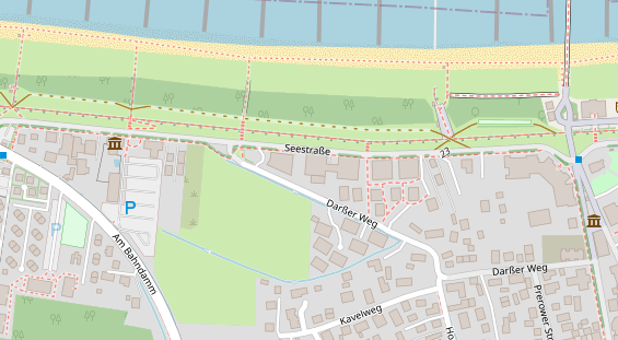 Luxushotel auf Satellitenbild