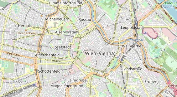 Luxushotel auf Karte