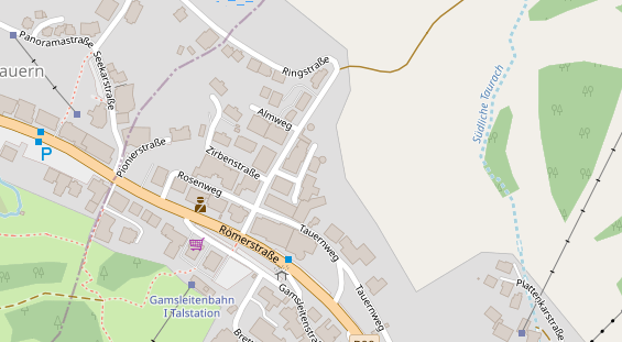 Luxushotel auf Satellitenbild