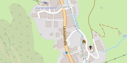Luxushotel auf Satellitenbild